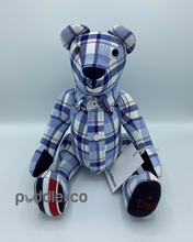 Load image into Gallery viewer, Puddle Memory Bear - Sitting Shirt Bear with Collar and Buttons