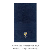 Load image into Gallery viewer, Endon CC Hand Towel - Personalised Embroidered
