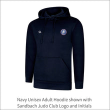Load image into Gallery viewer, Sandbach Judo Club Unisex Adult Hoodie - Personalised Embroidered