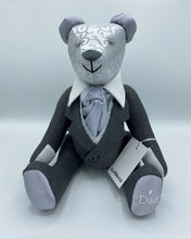 Load image into Gallery viewer, Puddle Memory Bear - Wedding Sitting Bear