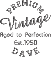 Load image into Gallery viewer, Apron 'Vintage' - Personalised Embroidered