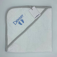 Load image into Gallery viewer, Baby Hooded Towel Gift - Personalised Embroidered