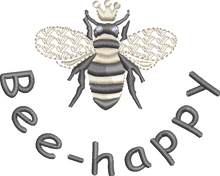 Load image into Gallery viewer, Unisex Organic Soft Luxuriously Thick Hoodie - 'Queen Bee' Personalised Embroidered