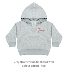 Load image into Gallery viewer, Baby Hoodie 'Name'- Personalised Embroidered