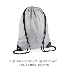 Load image into Gallery viewer, Bag 'Name and Ballerina' - Personalised Embroidered