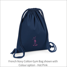 Load image into Gallery viewer, Bag 'Name and Ballerina' - Personalised Embroidered