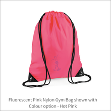 Load image into Gallery viewer, Bag 'Name and Ballerina' - Personalised Embroidered