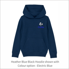 Load image into Gallery viewer, Kids Organic Hoodie 'Football'- Personalised Embroidered