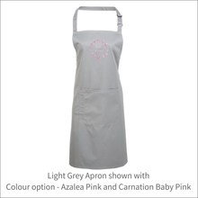 Load image into Gallery viewer, Apron 'Dainty Frame' - Personalised Embroidered