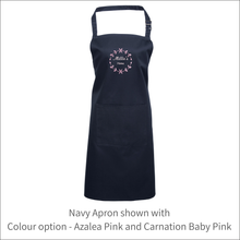 Load image into Gallery viewer, Apron 'Dainty Frame' - Personalised Embroidered