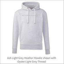 Load image into Gallery viewer, Unisex Organic Soft Luxuriously Thick Hoodie - 'GPS Coordinates' Personalised Embroidered