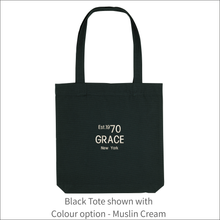Load image into Gallery viewer, Organic Tote Bag 'Glam'- Personalised Embroidered