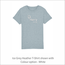 Load image into Gallery viewer, Kids Organic T-Shirt 'Headset'- Personalised Embroidered