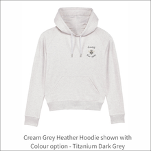 Load image into Gallery viewer, Women's Organic Hoodie Queen Bee 'Name' 'Est Year' - Personalised Embroidered