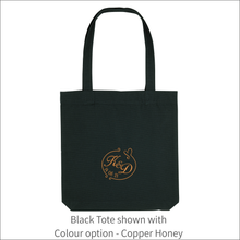 Load image into Gallery viewer, Organic Tote Bag 'Wedding Initials'- Personalised Embroidered