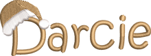 Load image into Gallery viewer, Christmas Stocking Ivory with Gold Tones - Personalised Embroidered
