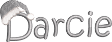 Load image into Gallery viewer, Christmas Stocking Light Grey / Ivory with Grey Tones - Personalised Embroidered