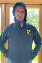 Load image into Gallery viewer, Haslington CC Men's Adult Hooded Softshell Jacket - Embroidered