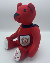 Load image into Gallery viewer, Puddle Memory Bear - Sitting Bear - Football Shirt