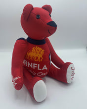 Load image into Gallery viewer, Puddle Memory Bear - Sitting Bear - Football Shirt