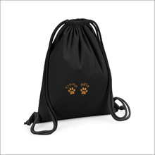 Load image into Gallery viewer, Organic Cotton Bag 'Two Paw' - Personalised Embroidered
