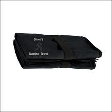 Load image into Gallery viewer, Fitness Gym Microfibre Towel - Name and Logo Personalised Embroidered
