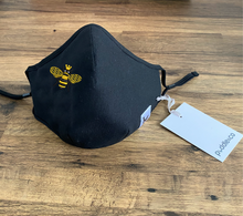 Load image into Gallery viewer, Face Mask 'Queen Bee' 4 Ply / Layer - Embroidered