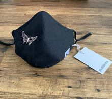 Load image into Gallery viewer, Face Mask 'Butterfly' 4 Ply / Layer - Embroidered