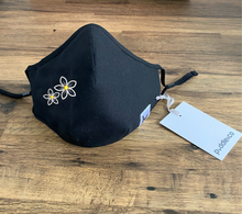 Load image into Gallery viewer, Face Mask 'Flower' 4 Ply / Layer - Embroidered