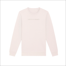Load image into Gallery viewer, Unisex Organic Soft Luxuriously Sweatshirt - 'Roman Numerals Date' Personalised Embroidered