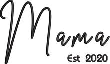Load image into Gallery viewer, Women's Organic Hoodie 'Mama' - Personalised Embroidered