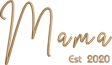 Load image into Gallery viewer, Women's Organic Hoodie 'Mama' - Personalised Embroidered