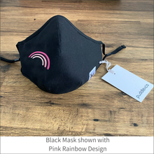 Load image into Gallery viewer, Face Mask 'Rainbow' 4 Ply / Layer - Embroidered