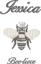 Load image into Gallery viewer, Apron 'Queen Bee' - Personalised Embroidered