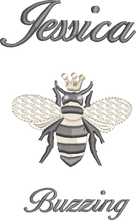 Load image into Gallery viewer, Apron 'Queen Bee' - Personalised Embroidered