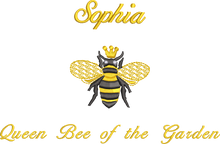Load image into Gallery viewer, Apron 'Queen Bee' - Personalised Embroidered