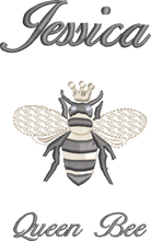Load image into Gallery viewer, Apron 'Queen Bee' - Personalised Embroidered