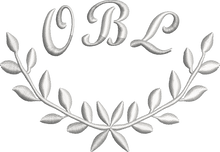 Load image into Gallery viewer, Soft and Fluffy 'Initials' Dainty Leaf Design Towel