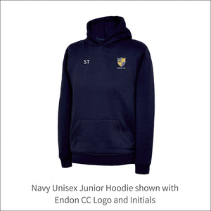 Endon CC Junior Hoodie - Personalised Embroidered