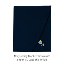 Load image into Gallery viewer, Endon CC Jersey Blanket - Personalised Embroidered
