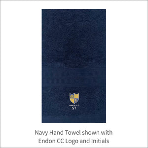 Endon CC Hand Towel - Personalised Embroidered