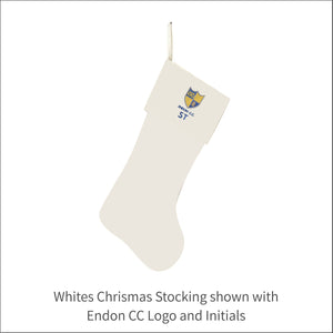 Endon CC Christmas Stocking - Personalised Embroidered