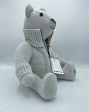 Load image into Gallery viewer, Puddle Memory Bear - Sitting Bear with Zip Front Panel and Cuffs
