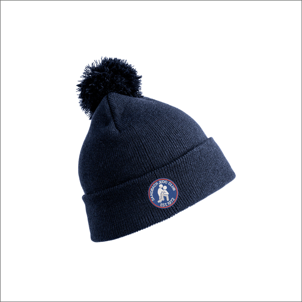 Sandbach Judo Club Bobble Hat - Personalised Embroidered