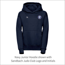 Load image into Gallery viewer, Sandbach Judo Club Junior Hoodie - Personalised Embroidered
