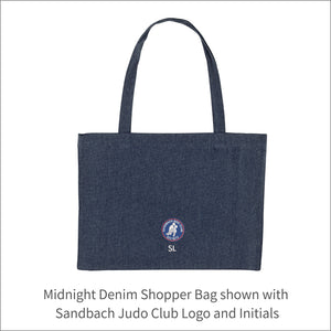 Sandbach Judo Club Cotton Shopper Bag - Personalised Embroidered