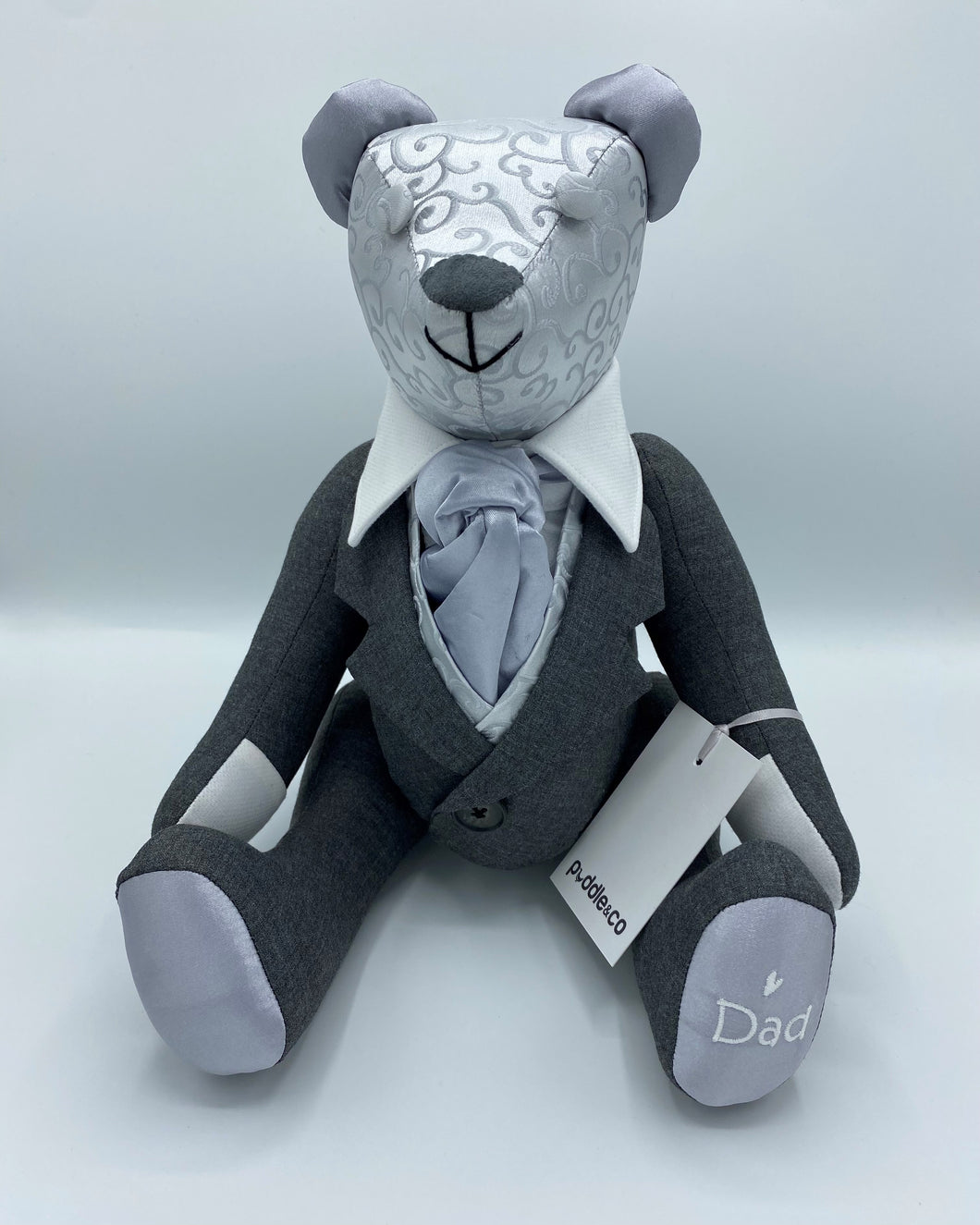 Puddle Memory Bear - Wedding Sitting Bear