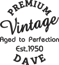 Load image into Gallery viewer, Apron &#39;Vintage&#39; - Personalised Embroidered
