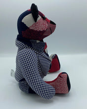 Load image into Gallery viewer, Puddle Memory Bear - Sitting Bear with Shirt / Jacket Collar
