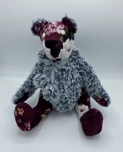 Puddle Memory Bear - Sitting Bear with Hood